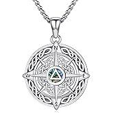 YYmqmq Sobriety Gifts 925 Sterling Silver AA Sobriety Pendant Necklace Alcoholics Anonymous Jewelry Sober Gifts for Men Women