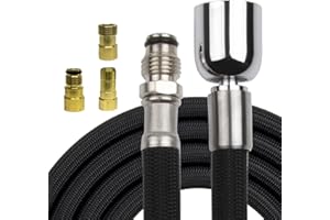 ZEPHYRJAZZ K-1219935-BC Hose Kit Compatible with Kohler Pull-down Faucet, Spray Hose Replacement for Pull Down Kitchen Faucets, Pullout Hose Kit Replace to Kitchen Faucet Hose K-1304674-BC, 68 Inches