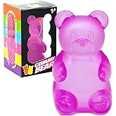 Gummy Bear Toy, Sugar Filled Squishy Toys for Kids Stress Relief - High Density Squeeze Balls for Students Calming - Ultra-Soft Decompression Venting Toys