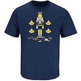 Smack Apparel Nutcracker (Anti-Ohio) T-Shirt for Michigan College Fans (SM-5XL)