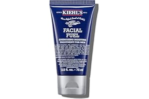 Kiehl's Facial Fuel Moisturizer, Men's Face Cream, with Vitamin C and Caffeine that Contain Antioxidants to Help Energize and Reduce Dullness, Non-Greasy, Paraben-free, Sulfate-free