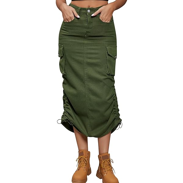 レディースウェア Gauge Pochette Skirt | WOMEN Amazon.com: Women's 2025 Summer Side Slit High Waisted Mini