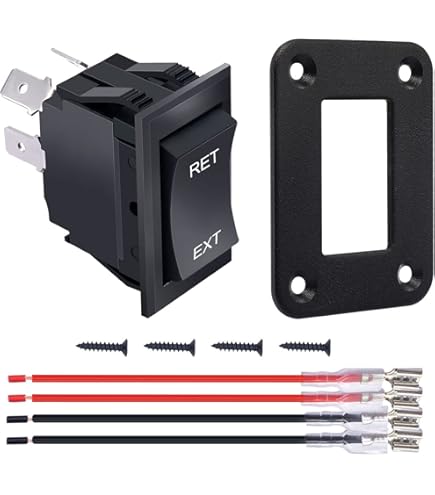 キッシー15900 weideer RV Jacks Switch Leveling Reverse Polarity Rocker