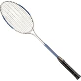 Champion Sports 26" Twin Shaft Badminton Racket with Nylon Coated Steel Strings