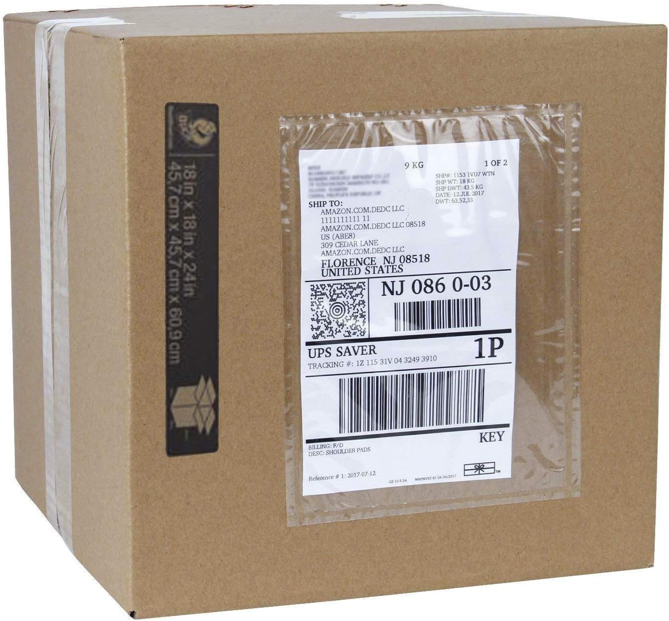 Packing List Envelopes, Clear 6” x 9” Self Adhesive Shipping Labels