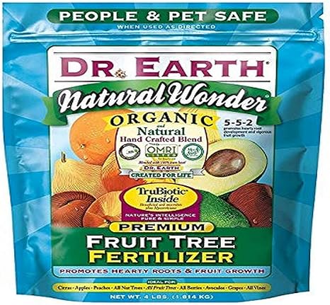 Dr Earth 708p Organic 9 Fruit Tree Fertilizer In Poly Bag 4 Pound Amazon Ca Patio Lawn Garden