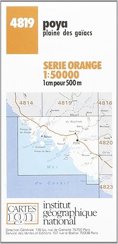 Download Carte routière : Poya - Plaines-des-Gaiacs PDF