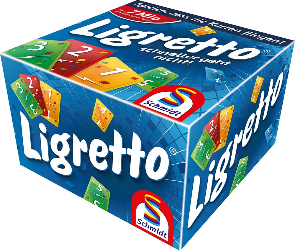 Schmidt Spiele 1101 Blue Ligretto Card Game — image 1