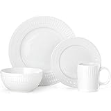Pfaltzgraff Cassandra 16-Piece Porcelain Dinnerware Set, Service For 4
