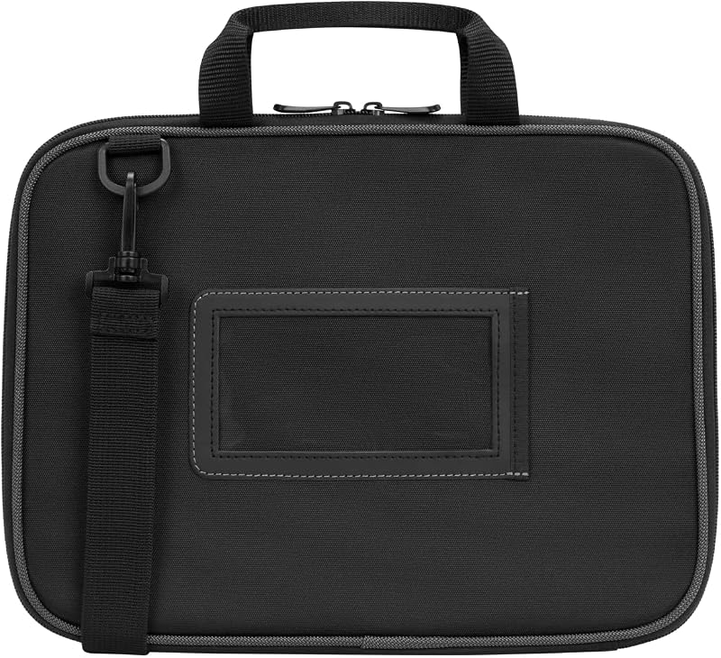 Estojo Work-in Essentials para Chromebook 11,6", capa de portátil com interior suave, capa profissional, capa protetora – preto/cinzento, TED006GL