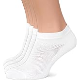 Duna Ankle Socks for Womens - Ultra Thin Breathable Cotton Sport Socks - Athletic, Running, Low Cut, No Show (4 and 6 pairs)