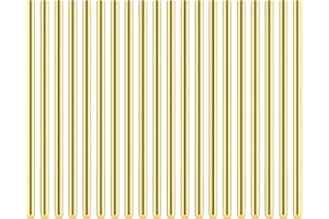 DYWISHKEY 20 Pieces 5/32 Inch Brass Rods, Brass Round Stock Lathe Bar Stock for DIY Craft Making, Handle Pin, Brass Rod 5/32 Inch in Diameter, 3.94 Inches in Length