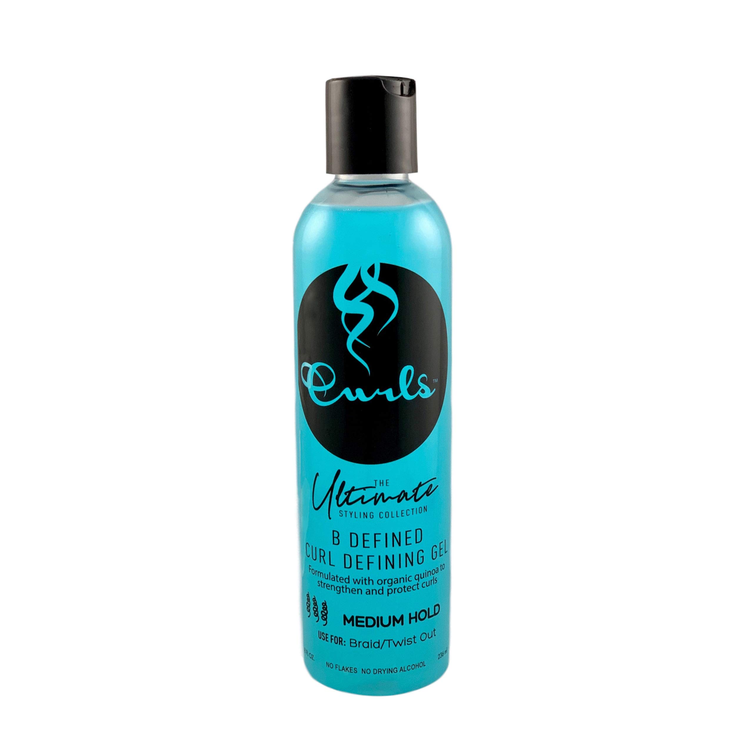 CURLS ULTIMATE STYLING COLLECTION B DEFINED CURL DEFINING GEL 8OZ -BLUE
