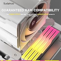 Sudokoo Sudokoo SK700 White AM5 CPU Cooler, AM5