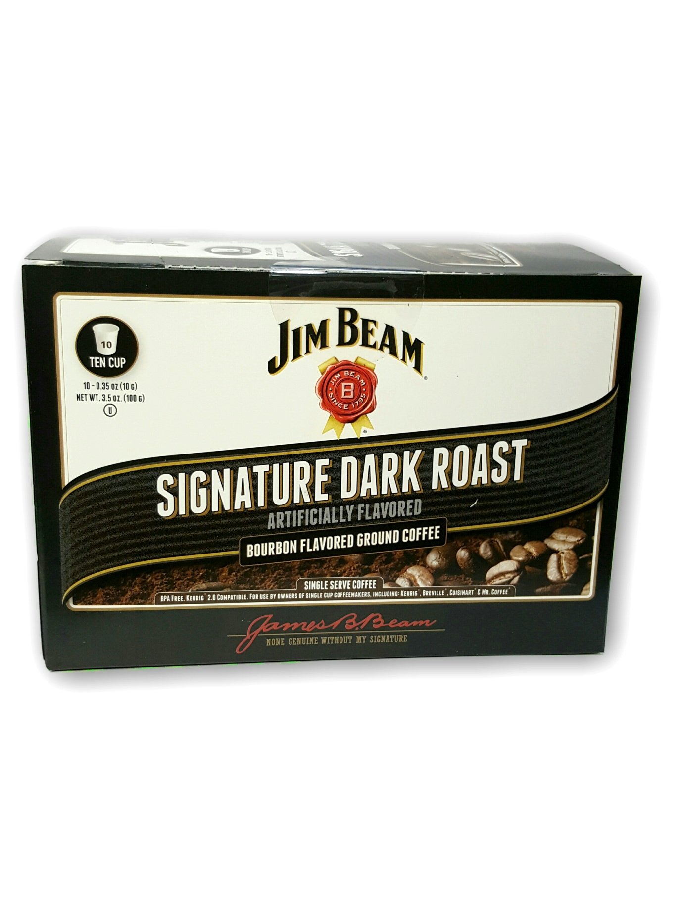 Buy Jim Beam Signature Dark Roast Bourbon Flavored Single Serve Coffee
