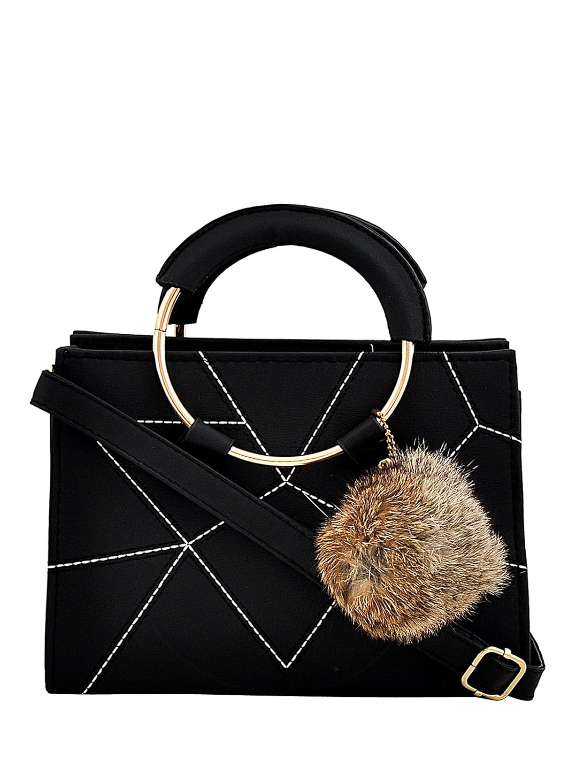 mark & keith women black handbag(mbg 0487 bk)