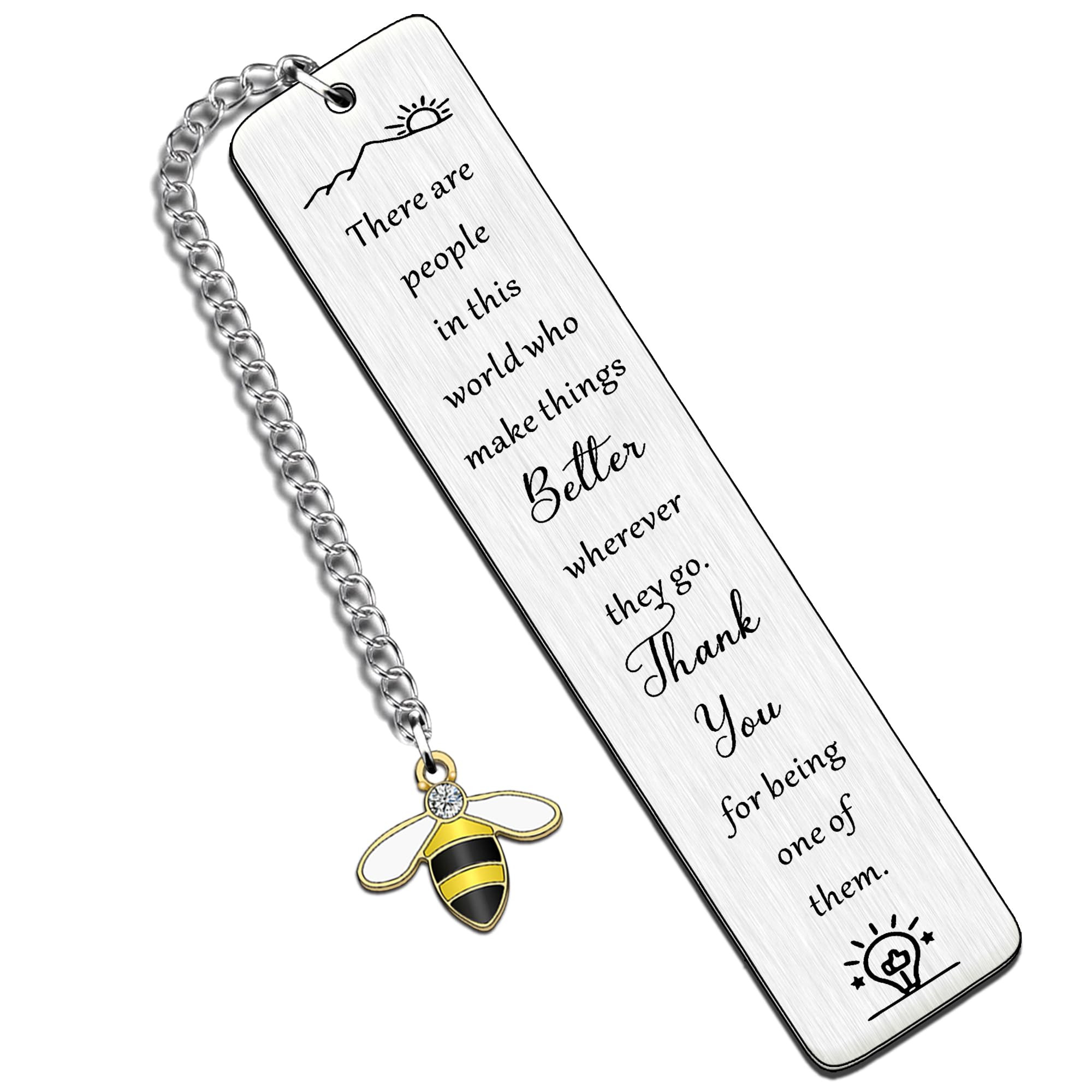 HULALA Leaving Gifts for Colleagues Women Men New Job Gifts Appreciation Gifts Thank You Gifts Bookmark Book Mark Retirement Gifts Sorry Your Leaving Gifts for Colleague Boss Volunteer Nurse