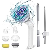 Qimedo Handheld Spin Scrubber with Extended Long