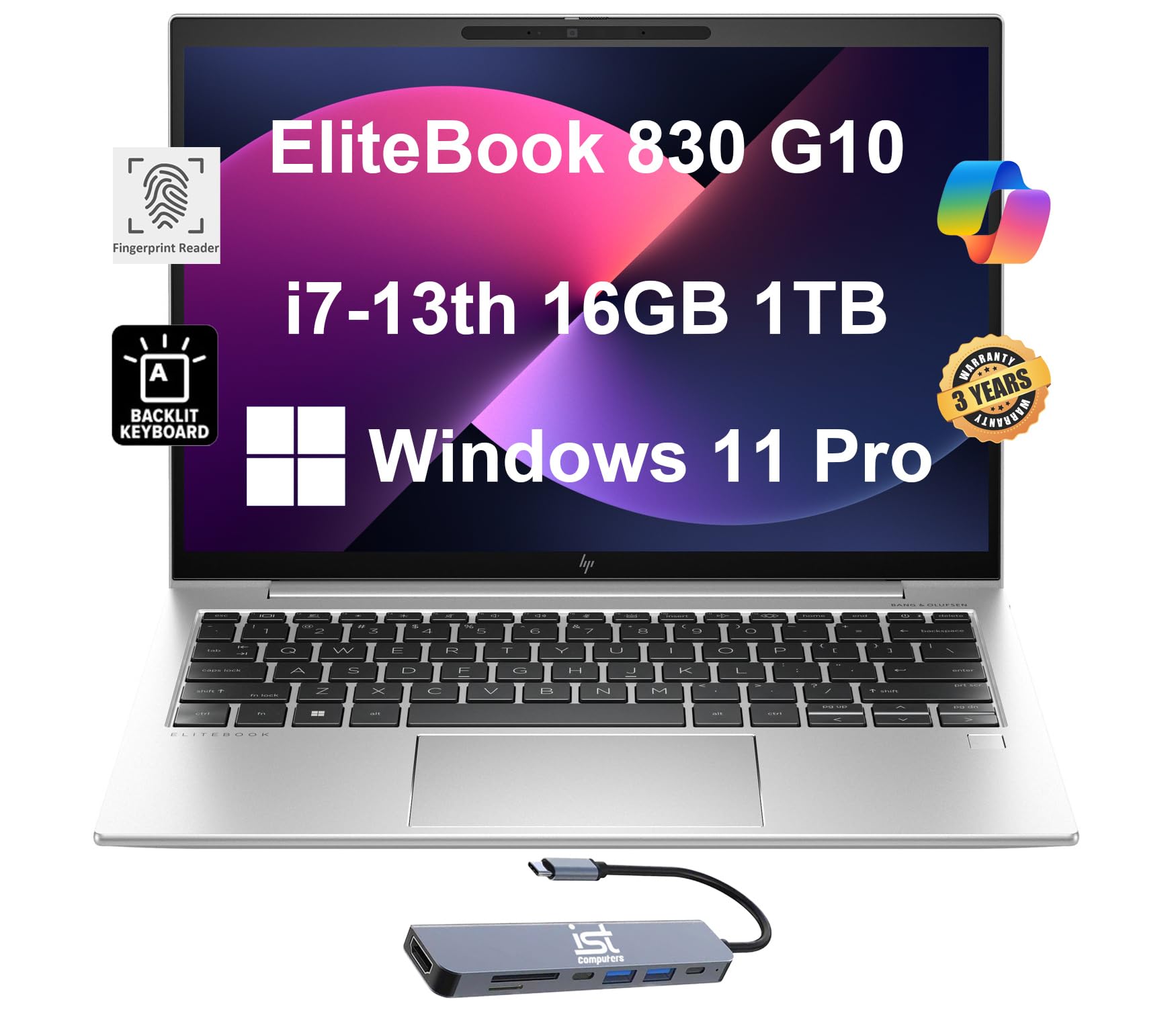 HP EliteBook 830 G10 Business Laptop