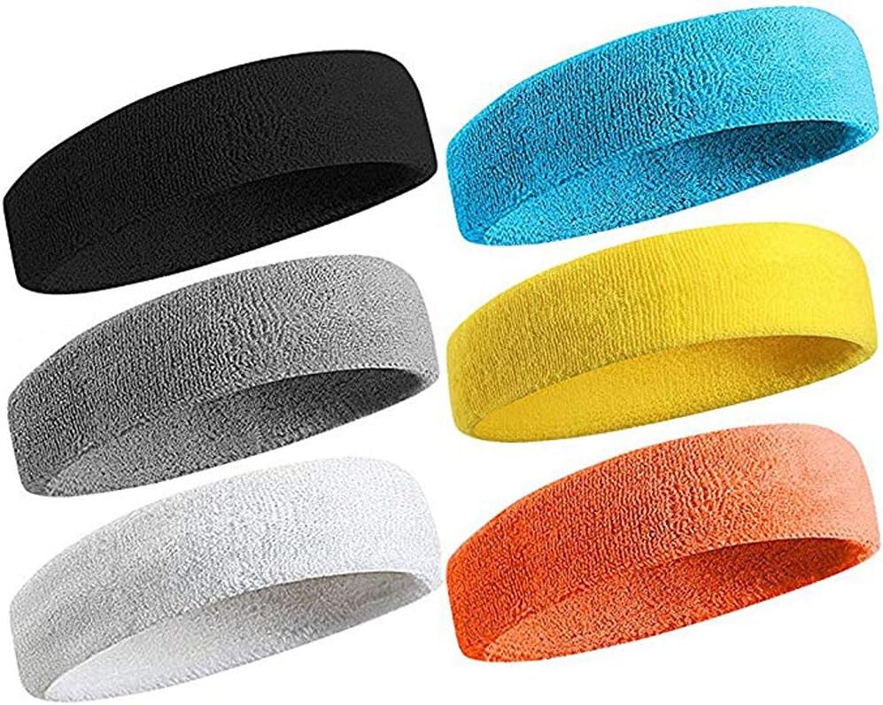 Lot De 3 Bandeaux De Sport Pour Hommes - Absorbants, Respirants Et élastiques - Pour Running, Fitness, Travail - 11