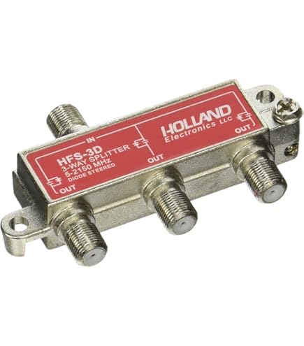 Holland 2ウェイダイオードsteeredスプリッタ Holland 2-Way Diode Steered Splitter