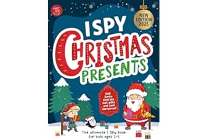 I Spy Christmas Presents: Help Santa find the lost gifts and save Christmas! The ultimate I Spy book for kids ages 2-5 (I Spy Books for Toddlers)