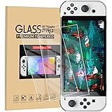 MAEXUS Switch OLED Screen Protector, Tempered Glass Screen Protector, Transparent HD Screen Protector for Nintendo Switch OLE