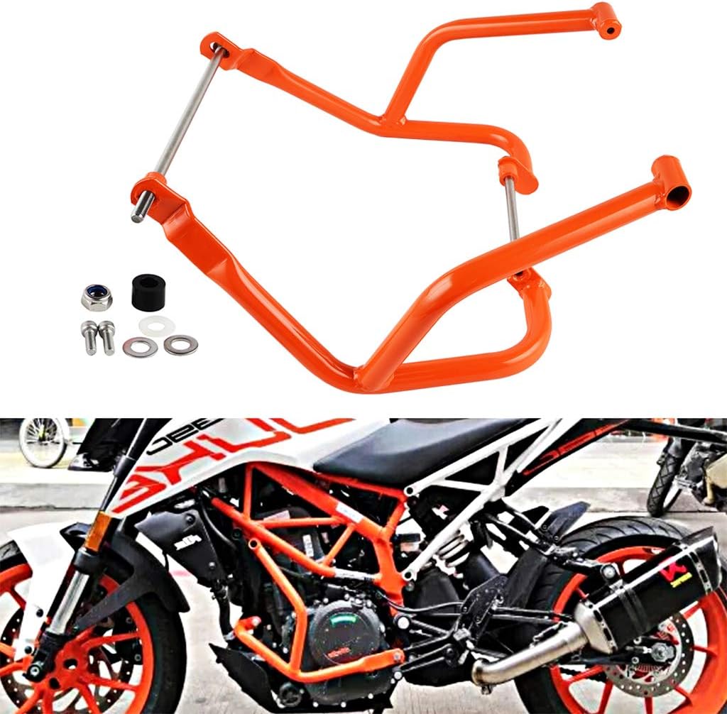 Motorcycle Steel Engine Guard Freeway Crash Bar Buffer Frame Body Side Bumper Rail Fence Protector For KTM DUKE 250 390 2017-2018