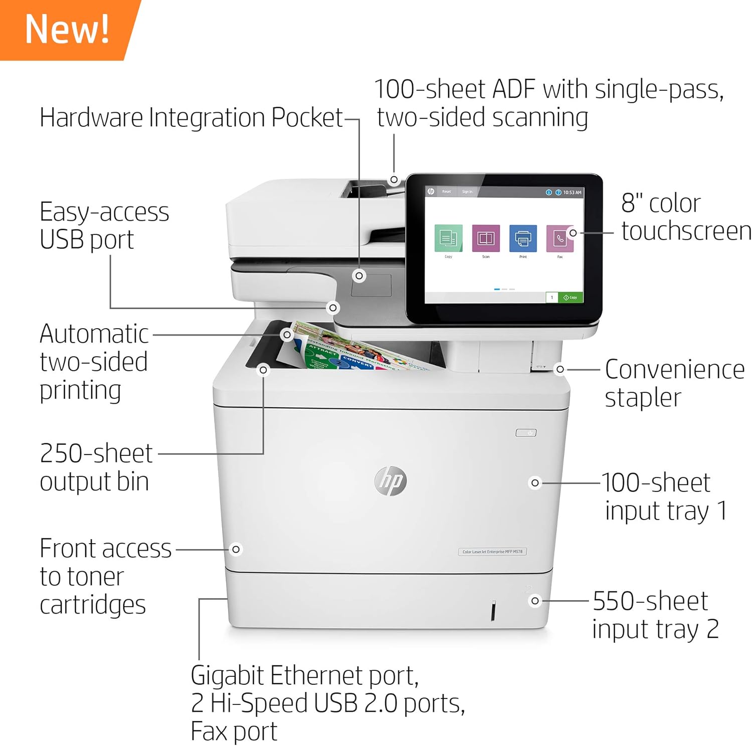 hp color laserjet enterprise mfp m578f
