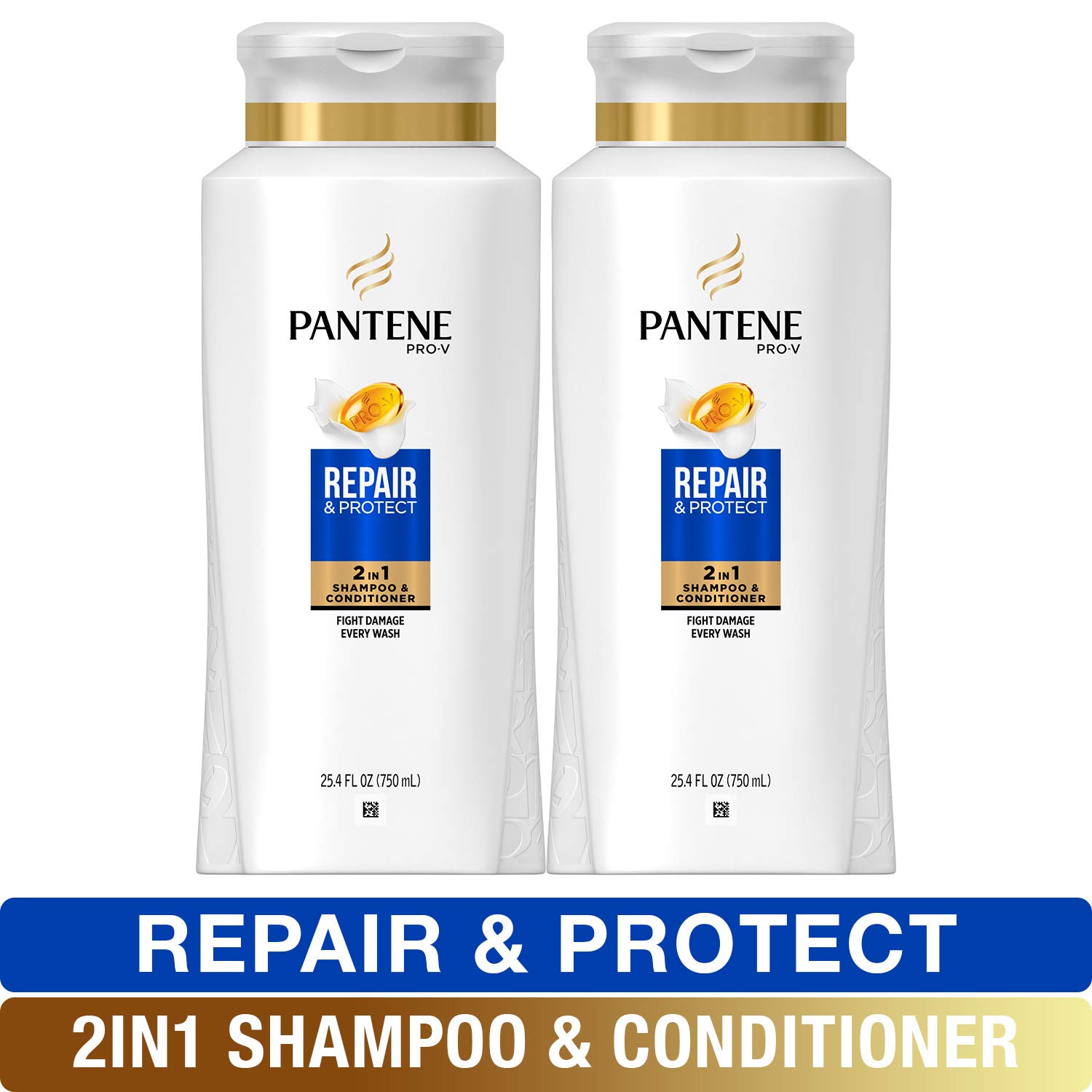 Amazon Com Pantene Shampoo And Conditioner 2 In 1 Beauty