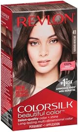 Revlon Colorsilk Haircolor #41 Medium Brown 4N Spanish Portuguese Version