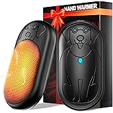 Electric Hand Warmers Rechargeable 2 Pack, 3000Mah*2 Portable Hand Warmer Battery Operated, Fun & Practical & Useful Gifts for Men Chrismas, Outdoor Camping Gifts, Hunting Accessories and Gear