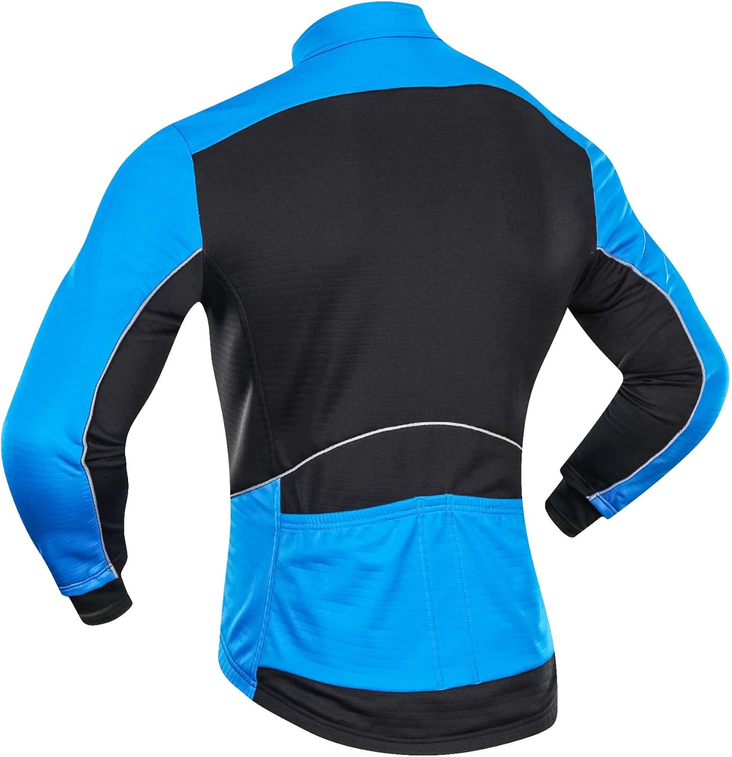 MUCUBAL Men's Cycling Jacket Windproof and Water-Resistant Coat Winter Thermal Breathable Bike Windbreaker: Clothing