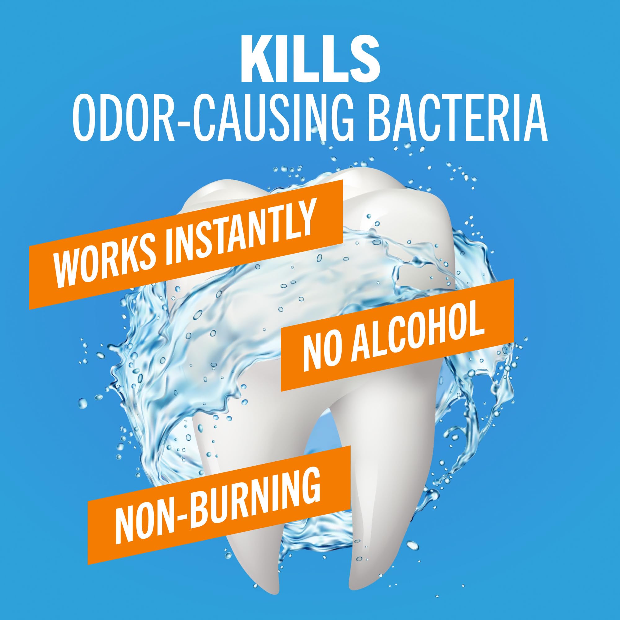 TheraBreath Fresh Breath Mouthwash, Icy Mint Flavor, Alcohol-Free, 16 Fl Oz (Pack of 2)