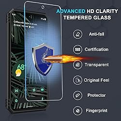 Janmitta Compatible with Google Pixel 7a Case Built