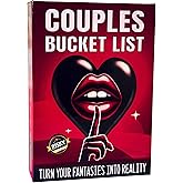 RISKY COUPLES Bucket List 100 Spicy Dares & Fun Challenges for Date Night Games for Couples | Adult Games of Romance & Intimacy | Anniversary or Valentine’s Day Gift for Him & Her
