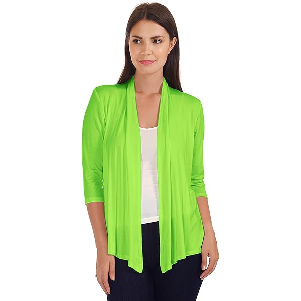 Catherines Women's Plus Size Mixed Rib Drape Cardigan - 2X