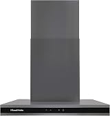 Russell Hobbs Midnight Collection 60cm T-Shaped Chimney Cooker Hood Dark Steel