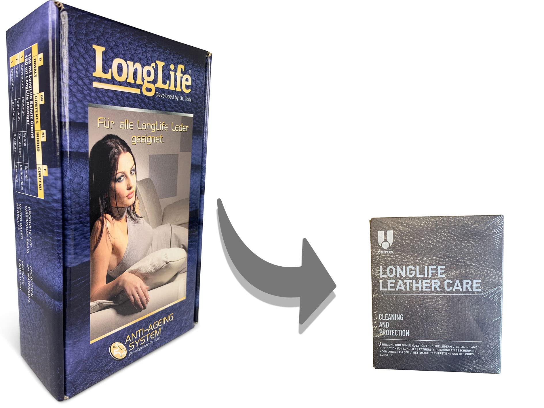 Long Life Leather Care System Midi Kit