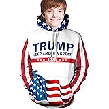 HAASE UNLIMITED Trump for President 2020 The Donald Hair Kids Pajama Set