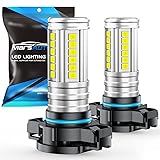 Marsauto 5201 5202 Fog Light Bulb, 10000LM PS24W
