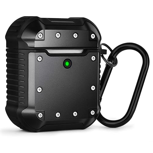 AIRSPO AirPods Case Cover for AirPods 1, Full-Body Rugged