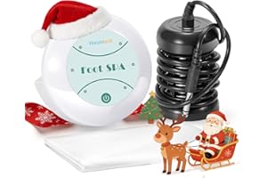 VEICOMTECH Ionic Detox Foot Bath Machine, Foot Detox Spa Ion Cleanse Chi Machine for Home Use Beauty Club Salon, Regain Health & Vitality with 5 Liners （Tub Not Include）