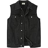 Liberty Blues by KingSize Men's Big & Tall Denim Vest