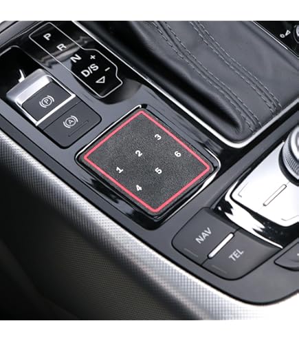 BETTERHUMZ Compatible With Audi A6 C7 A7 4G8 2012-2018 For Alcantara Dashboard Headlight Switch Knob Panel Trim Stickers Car Interior Tuning Accessories