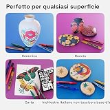 ARTISTRO Glitter Paint Pens 12 Extra-Fine 0.7mm for Rock Glass Wood view 4