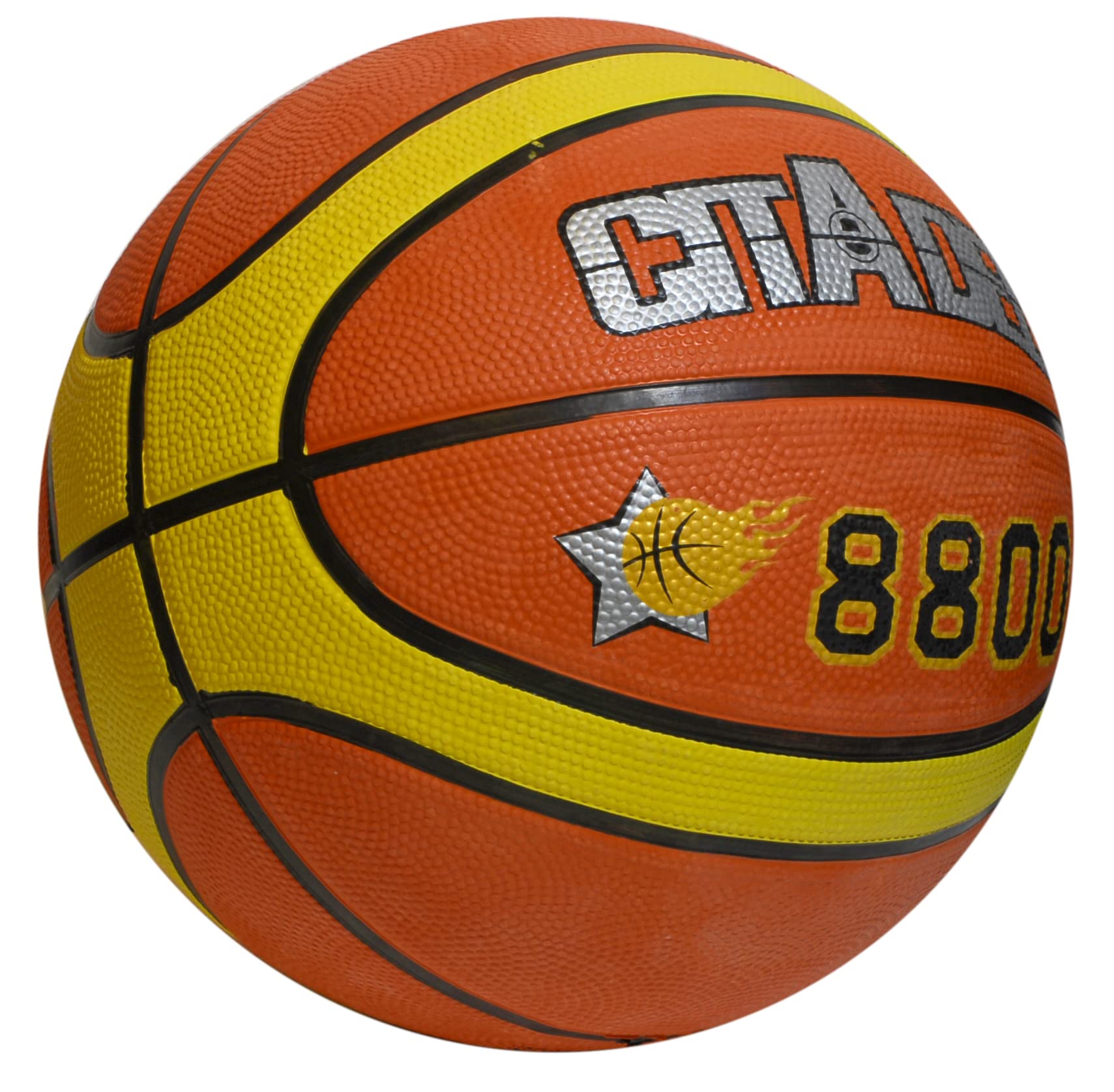 cucuba Basketball Ball Regulation Basketball Orange / Yellow