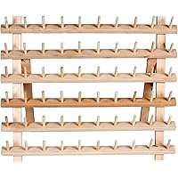 Dritz Wooden Thread Rack, 1 Count, Smooth Wood