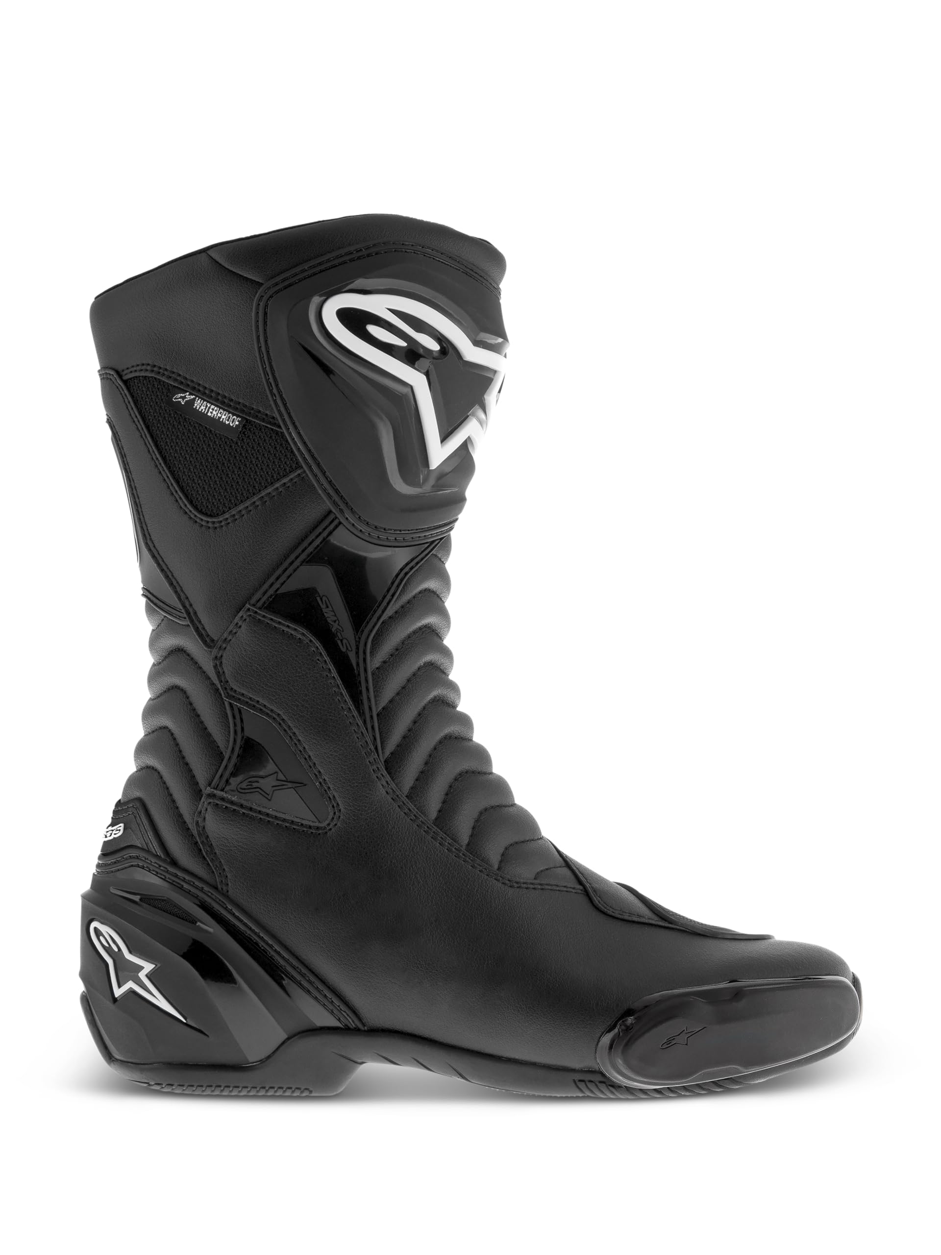 Alpinestars Motorcycle boots Smx S Waterproof Black Black, Black/Black, 45