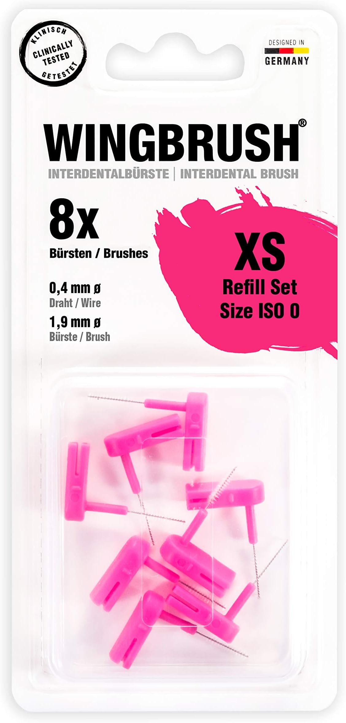 Wingbrush Brush Refill Set ISO 0 (2nd Generation)